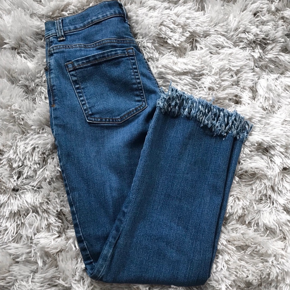 Glorida Vanderbilt Fringe Jeans